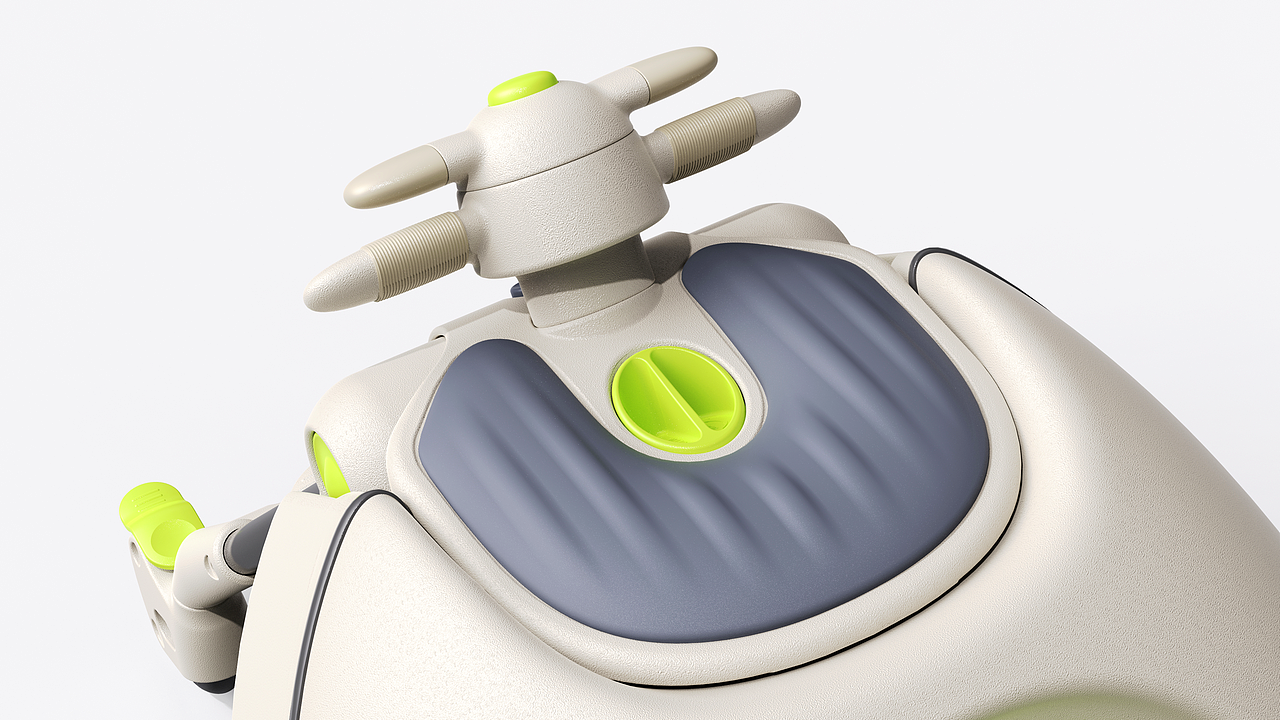 即使是在不平整的地面上也能轻松前行