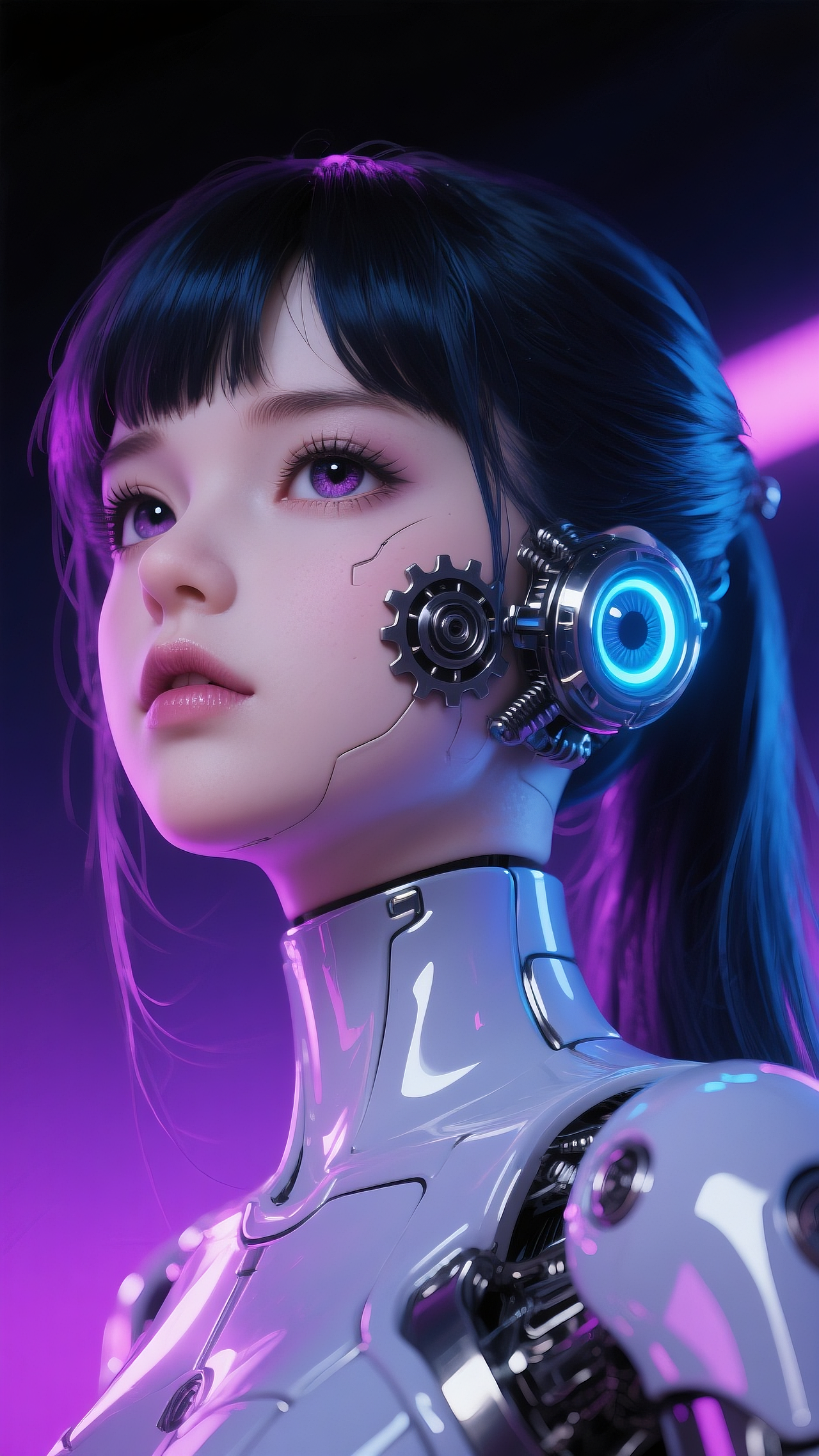 赛博朋克机械少女