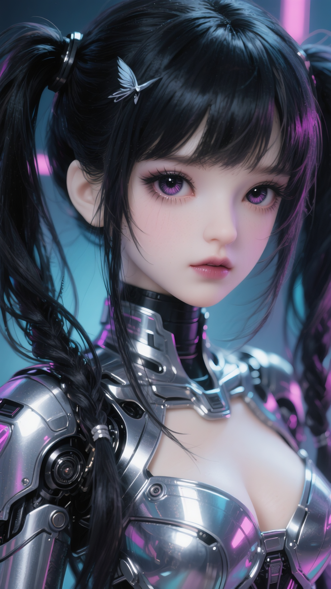 赛博朋克机械少女