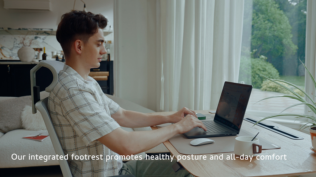 国内一线品牌升降桌学习桌椅拍摄正片