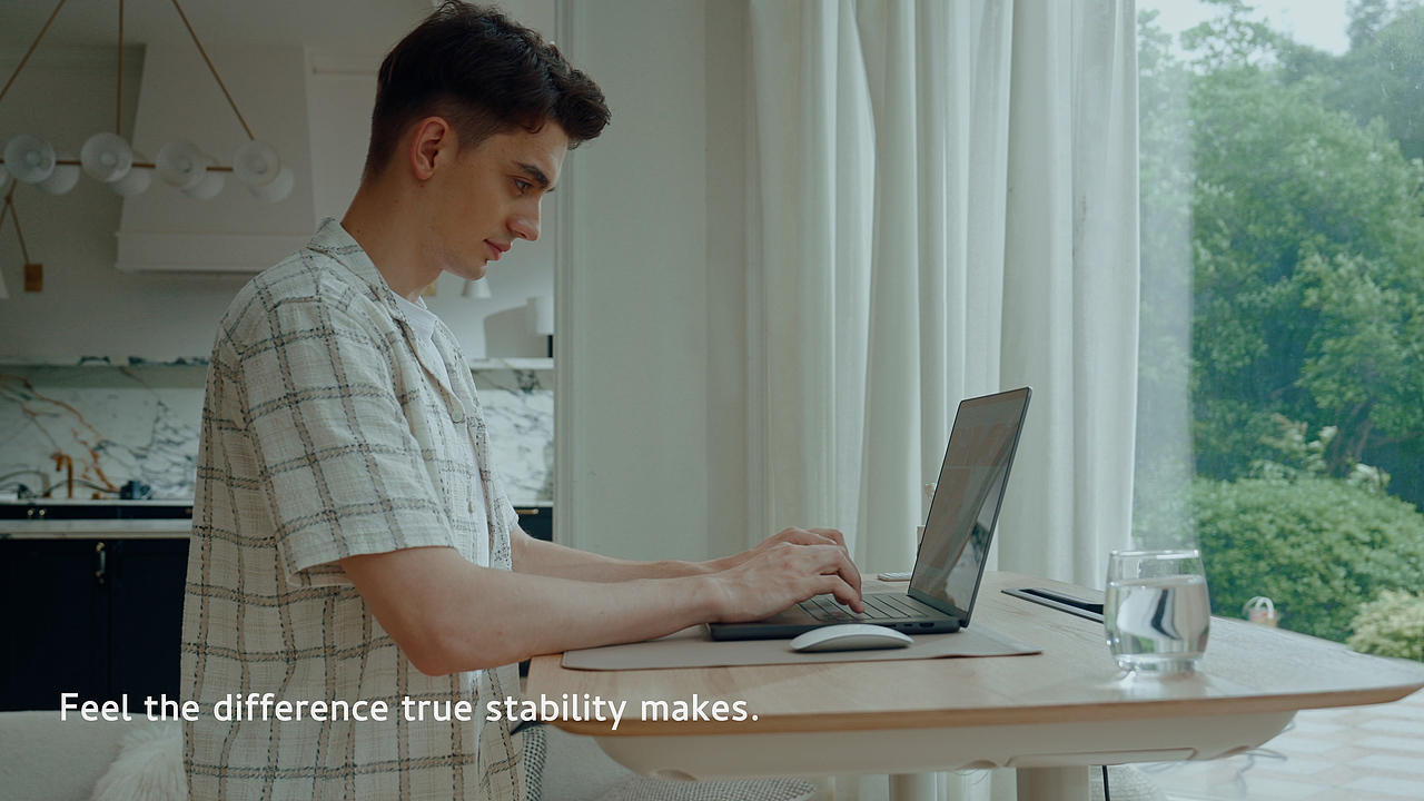 国内一线品牌升降桌学习桌椅拍摄正片