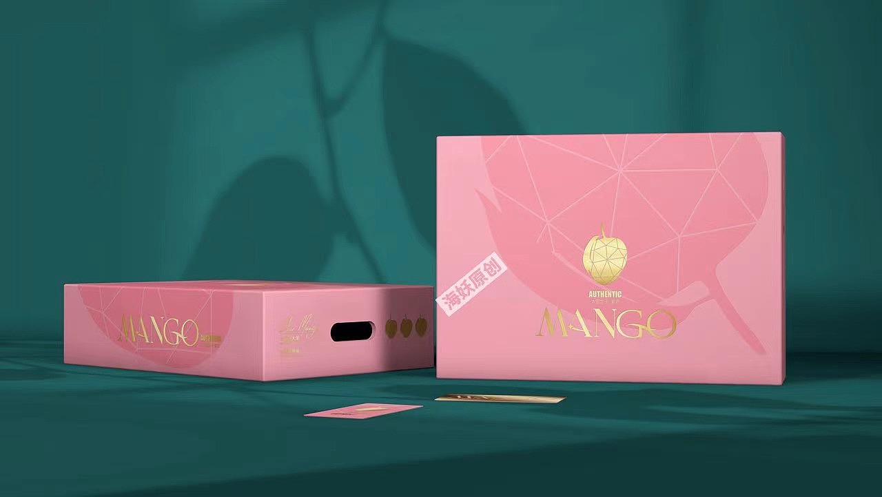 ｛原创｝芒果🥭水果礼盒奢侈品风格包装设计（图ZMzkyNjcyODI4） - 包装 - 站酷设计师海妖视觉原创素材 - 站酷ZCOOL