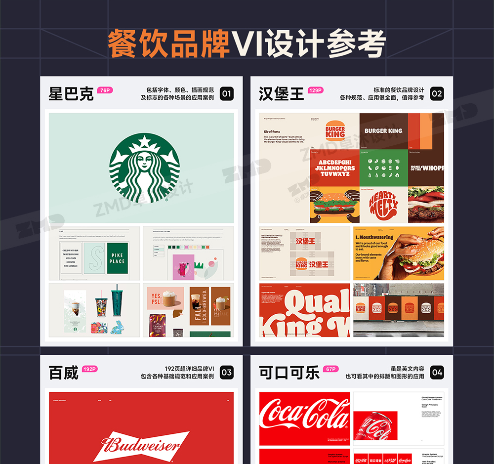 1000+品牌方案库 VI设计手册资源库 总监严选500强大厂品牌手册参考模版素材全新收录（图ZMTUxMzQ3Njg=） - 观点 - 站酷设计师ZMD卓沐设计原创素材 - 站酷ZCOOL