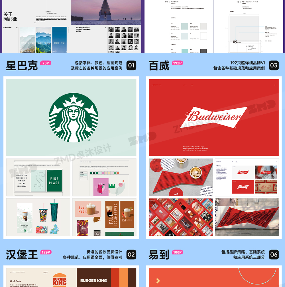 1000+品牌方案库 VI设计手册资源库 总监严选500强大厂品牌手册参考模版素材全新收录（图ZMTUxMzQ3ODg=） - 观点 - 站酷设计师ZMD卓沐设计原创素材 - 站酷ZCOOL