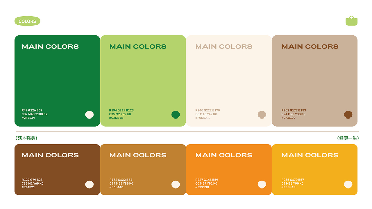 菇健生物｜蘑菇品牌视觉焕新（图ZMzkyNjgyMjE2） - 品牌 - 站酷设计师广利品牌设计原创素材 - 站酷ZCOOL