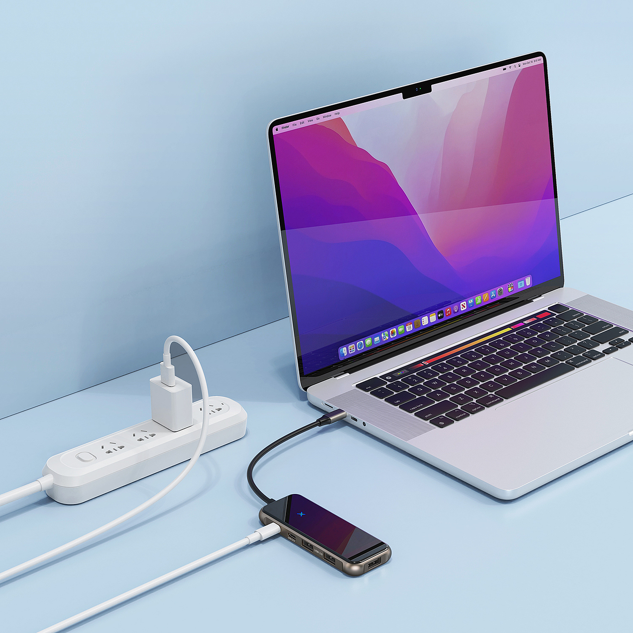 一组扩展坞产品渲染（图ZMzkyNjkyMzY0） - 产品 - 站酷设计师亚历山大大原创素材 - 站酷ZCOOL