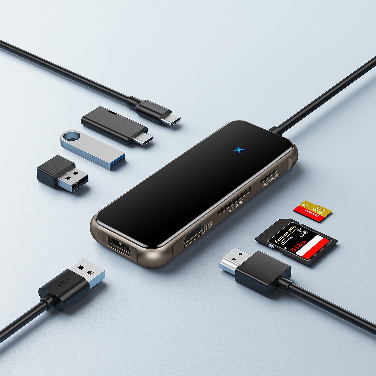 一组扩展坞产品渲染（图ZMzkyNjkyMzU2） - 产品 - 站酷设计师亚历山大大原创素材 - 站酷ZCOOL