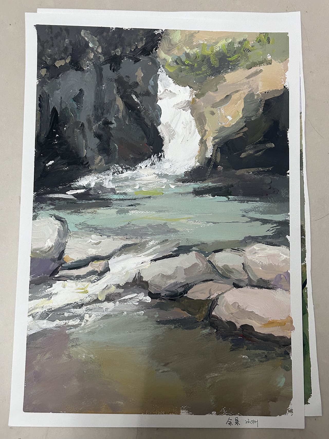 Paint（图ZMzkyNjk1NDAw） - 创作习作 - 站酷设计师鱼余果11原创素材 - 站酷ZCOOL