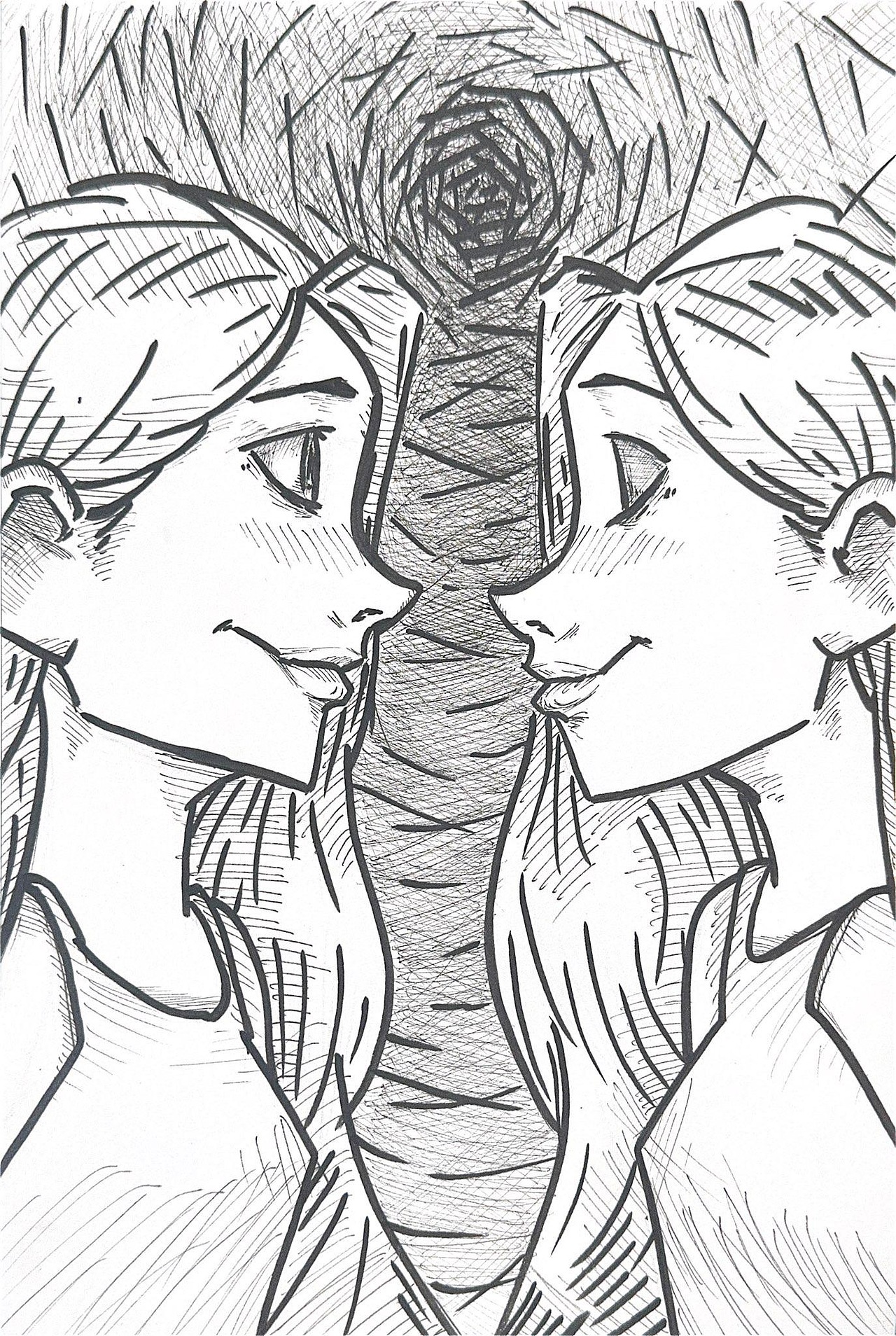 是你也是我（图ZMzkyNzAxMDEy） - 创作习作 - 站酷设计师SDCANDYLU原创素材 - 站酷ZCOOL