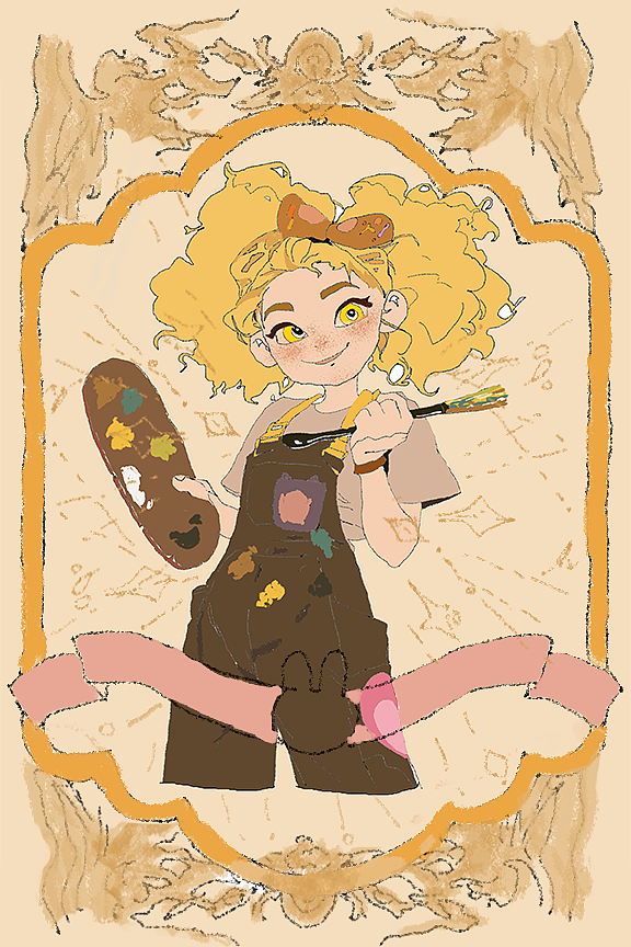 插画(卡片人物设计)