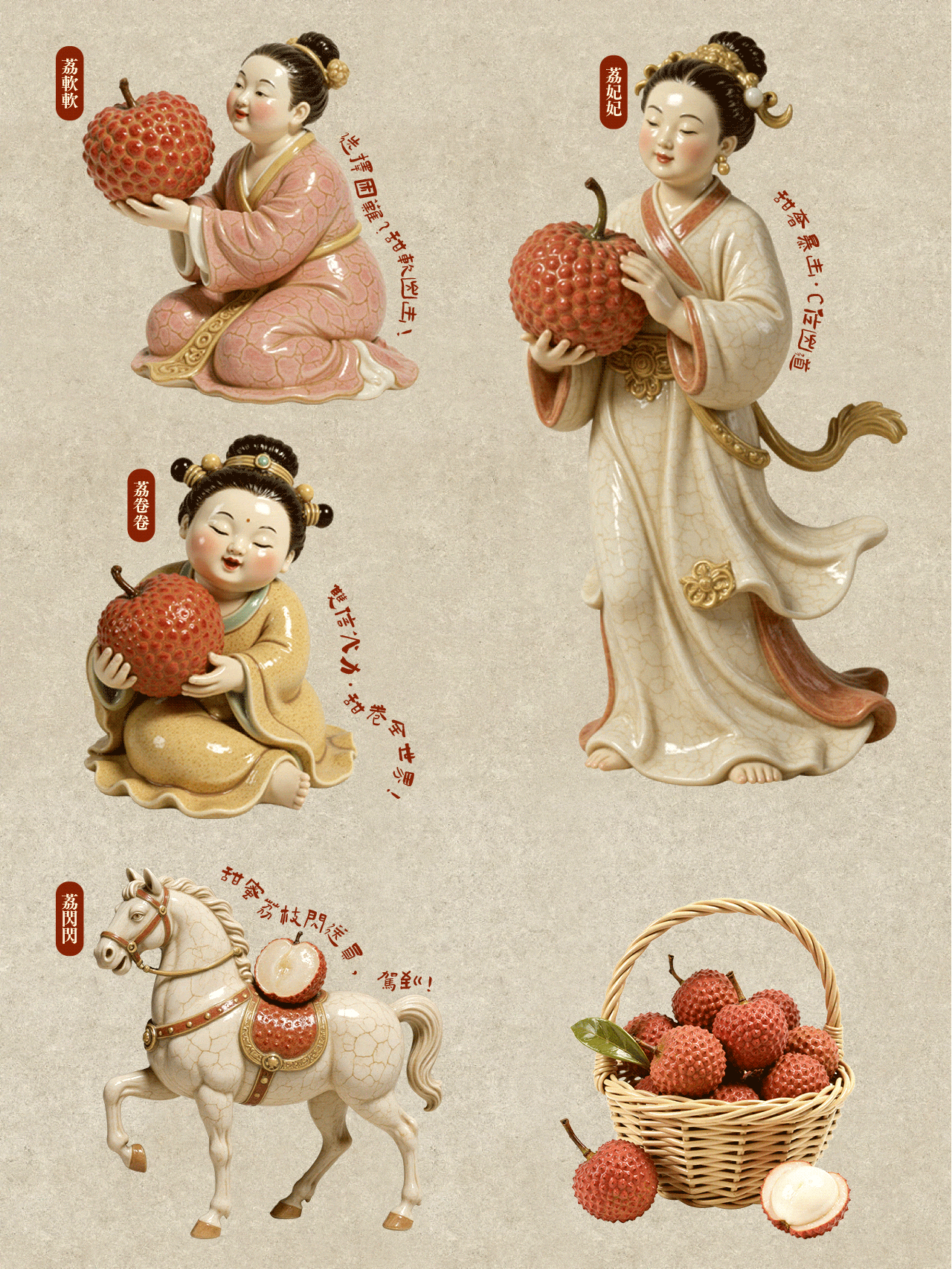 釉见荔枝|陶瓷文创