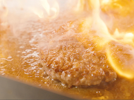 汉堡牛肉拍摄
