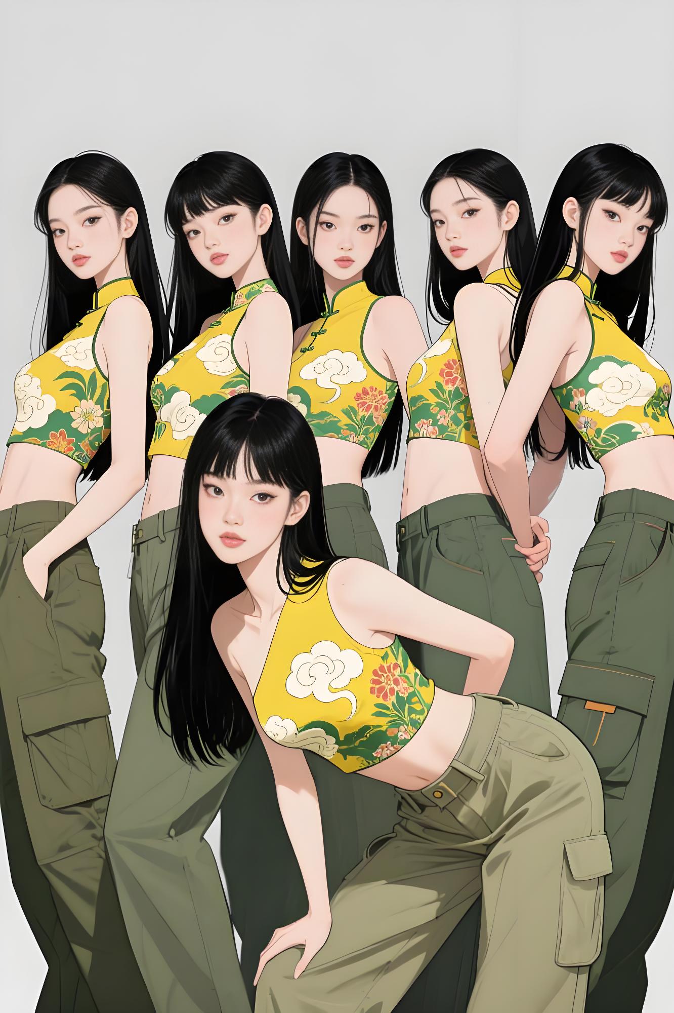 纹动东方：黄绿霓裳下的新生代破壁宣言（图ZMTUxMzU0OTY=） - 观点 - 站酷设计师欲阳城原创素材 - 站酷ZCOOL