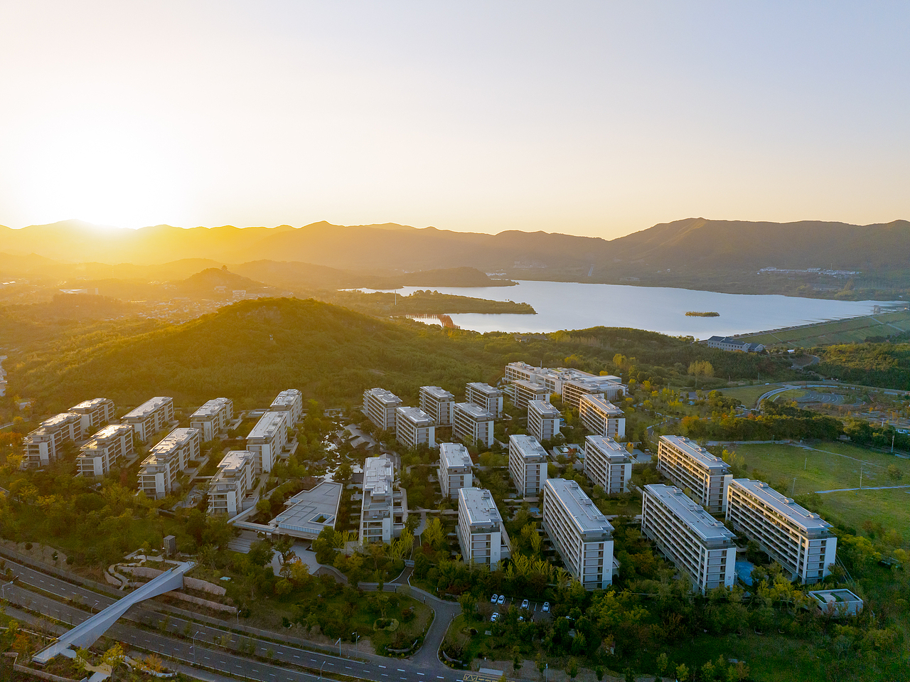 风光建筑摄影--中国宜兴雅达·阳羡溪山项目