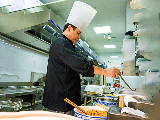 宜兴瑞富楼面馆 环境拍摄