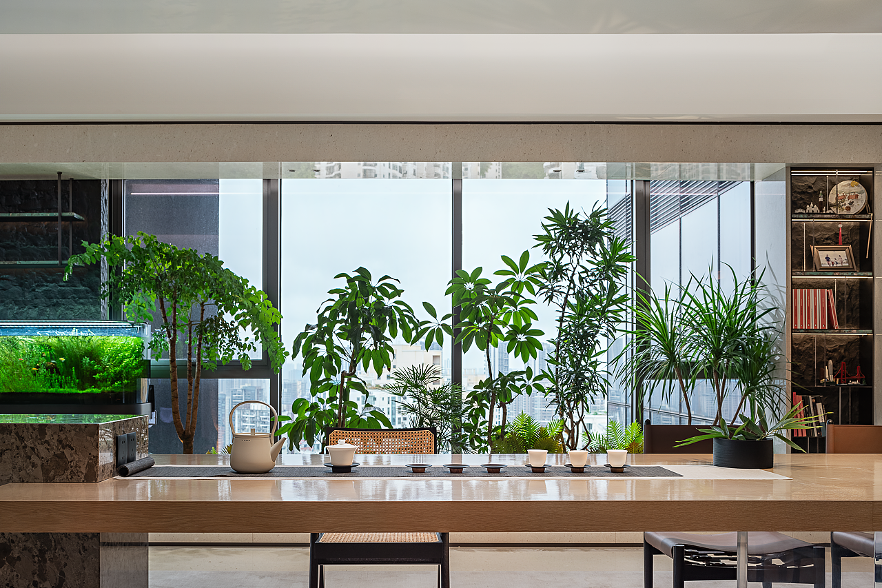 鸿艺源设计：天鹅湖上380m²精致隐奢的家，细节见质感（图ZMzkyNzM4NjA4） - 家装设计 - 站酷设计师鸿艺源设计原创素材 - 站酷ZCOOL