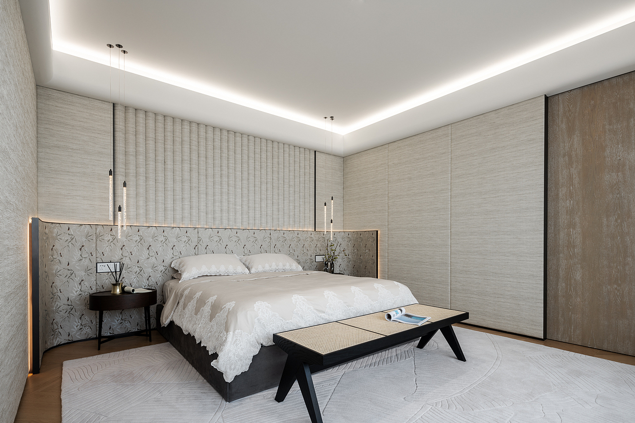 鸿艺源设计：天鹅湖上380m²精致隐奢的家，细节见质感（图ZMzkyNzM4NzAw） - 家装设计 - 站酷设计师鸿艺源设计原创素材 - 站酷ZCOOL