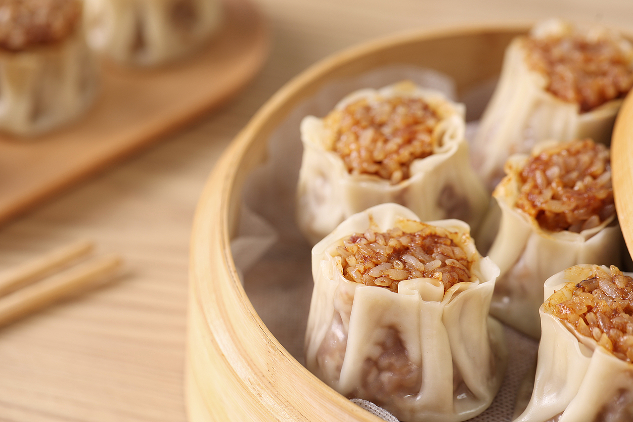 烧卖拍摄 中式早餐拍摄 美食拍摄