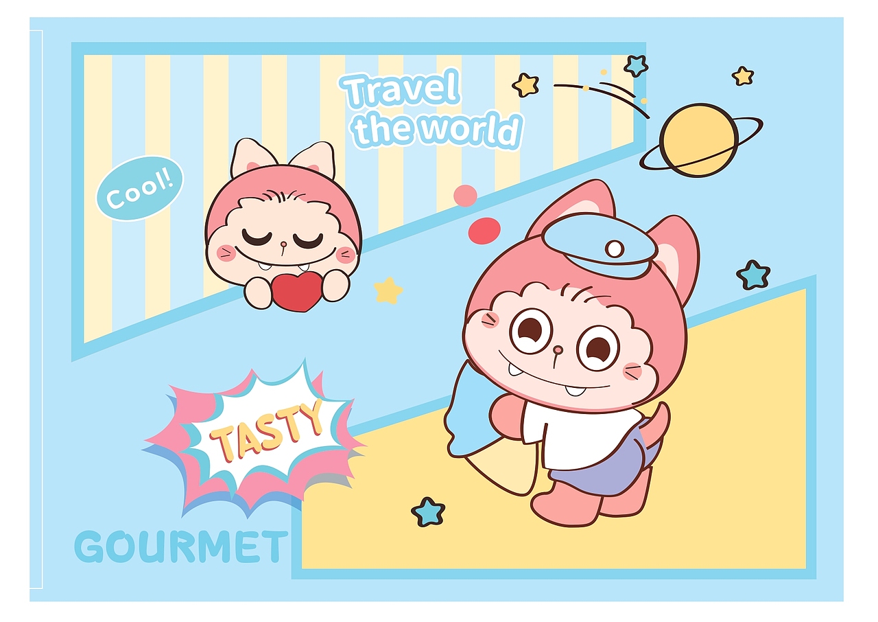 卡通IP | 皮皮拉(皮皮猫) PIPI CAT