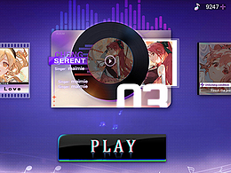 音樂游戲UI練習(xí)