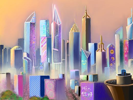 幻梦之城（个人主页-ZNzIxNDc2ODQ=） - 艺术插画 - 站酷设计师03画狮原创素材 - 站酷ZCOOL