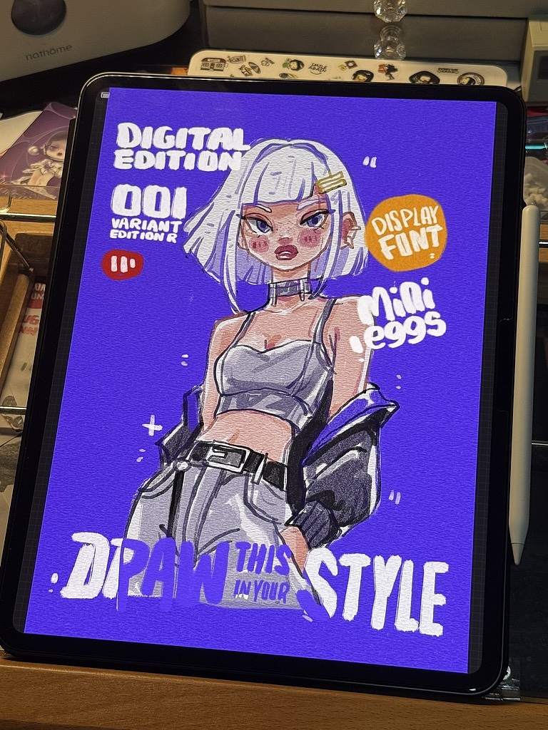 今天你画画了吗？（图ZMzkyNzQ1NDA4） - 艺术插画 - 站酷设计师elijah多力原创素材 - 站酷ZCOOL