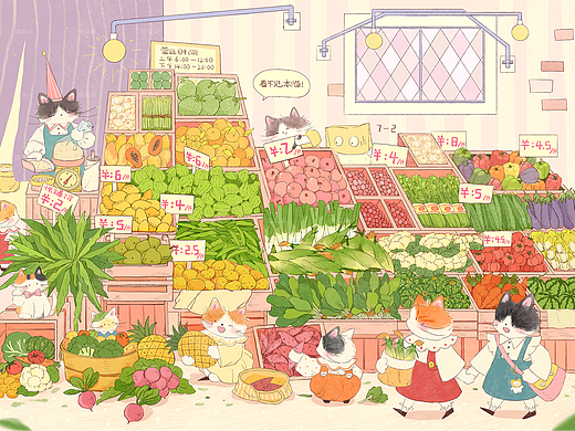猫咪菜市场