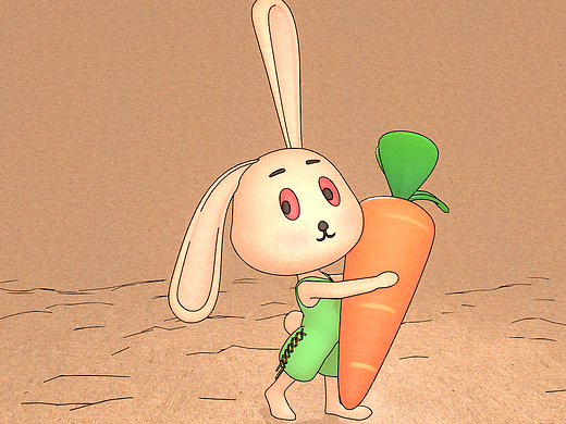 蜡笔兔