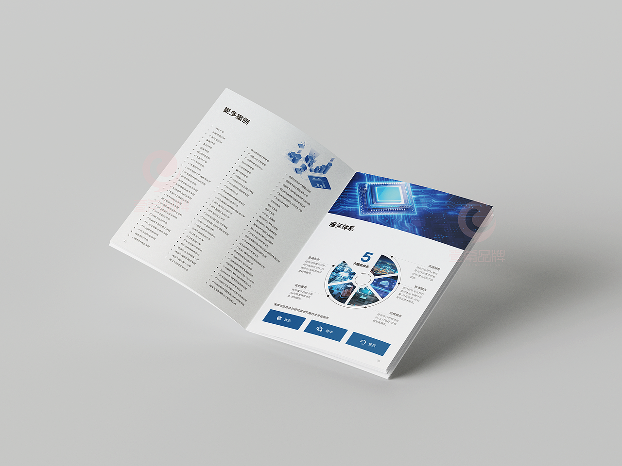 一希品牌设计---科技教育画册宣传册设计