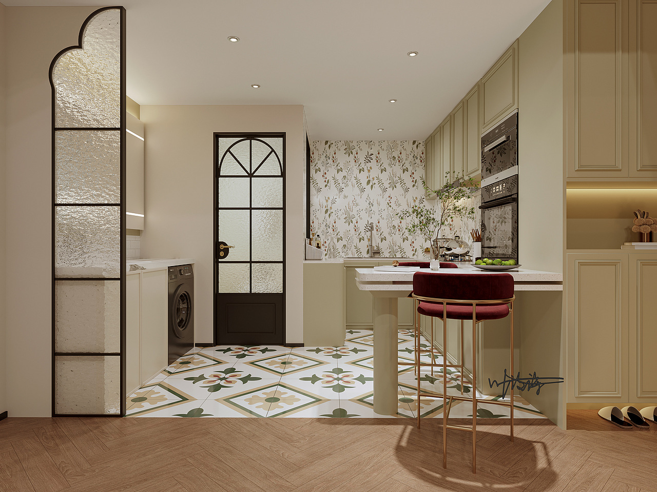 家装设计|治愈系轻法式奶油风