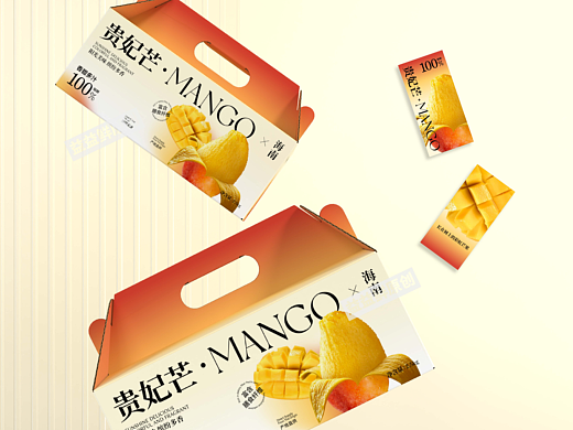 《海南|贵妃芒》农产品芒果包装设计