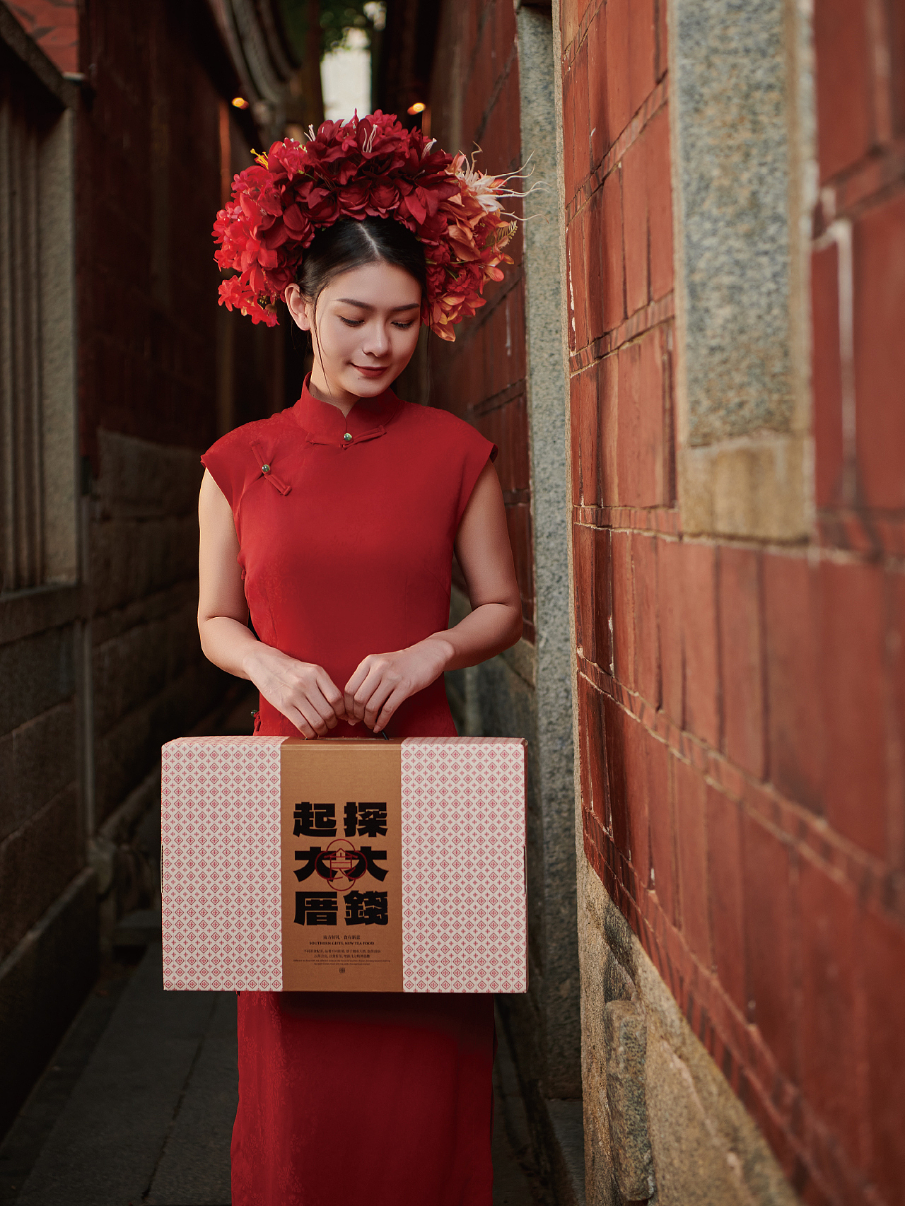 包装设计| 闽南茶食礼「大厝」