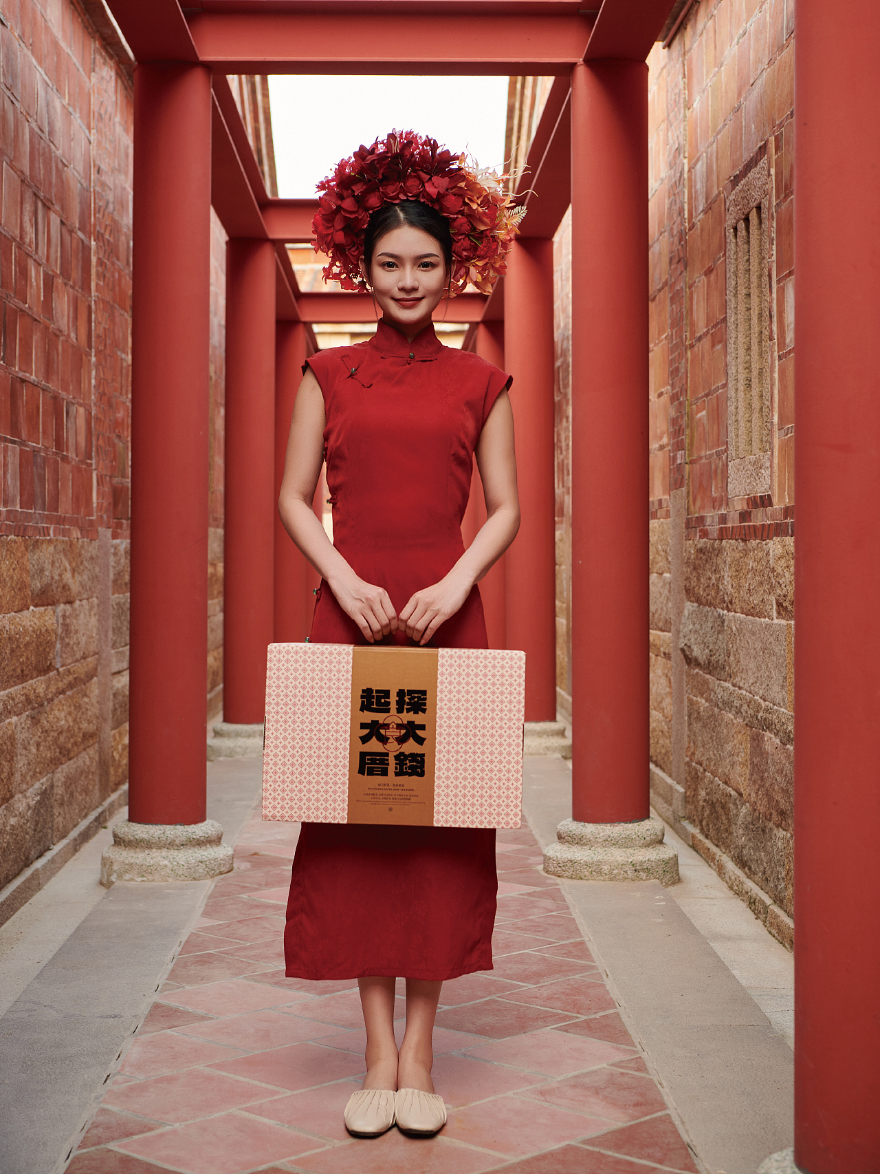 包装设计| 闽南茶食礼「大厝」