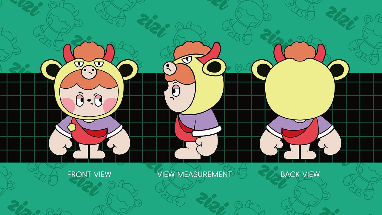 牛马崽崽/原创ip设计（图ZMzkyNzgwMTIw） - IP形象 - 站酷设计师花洒啾原创素材 - 站酷ZCOOL