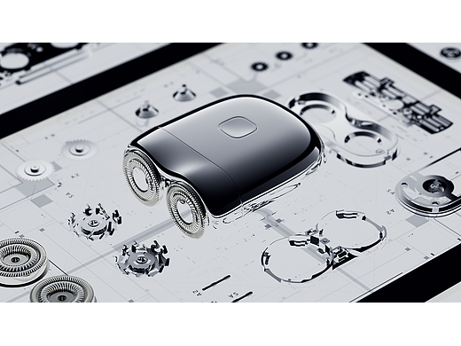 【动态设计】剃须刀