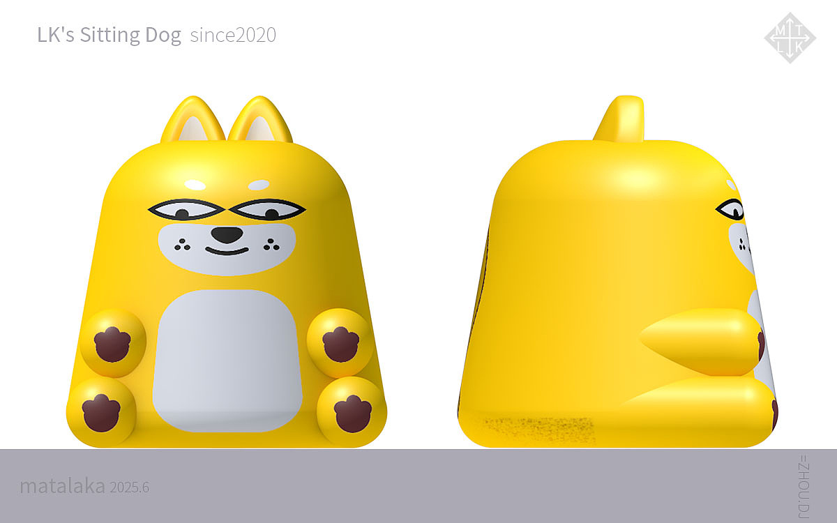 LASHISHIT拉稀稀doge,LK's Sitting Dog 狗墩墩（图ZMzkyNzgyNTMy） - 人物/生物 - 站酷设计师matalaka原创素材 - 站酷ZCOOL