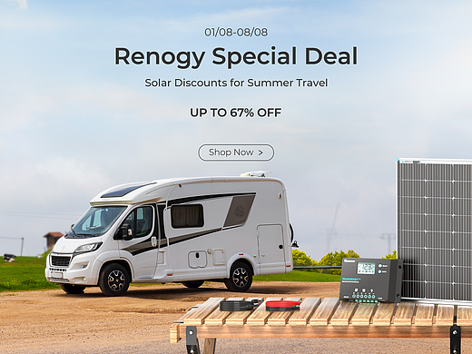 RENOGY 电池 逆变器 太阳能组件 站内站外广告营销素材