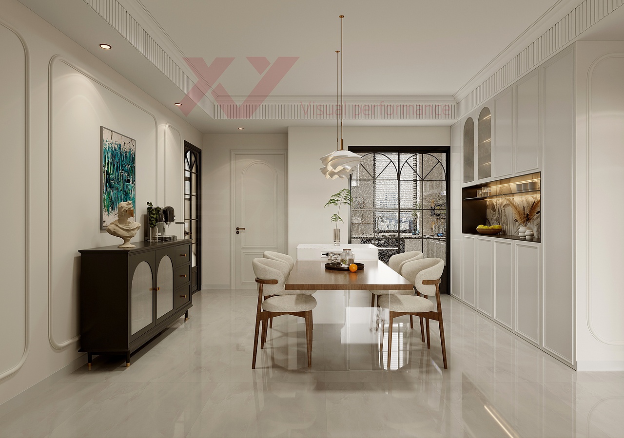 邂逅美式生活美学丨简约美式风格效果图赏析