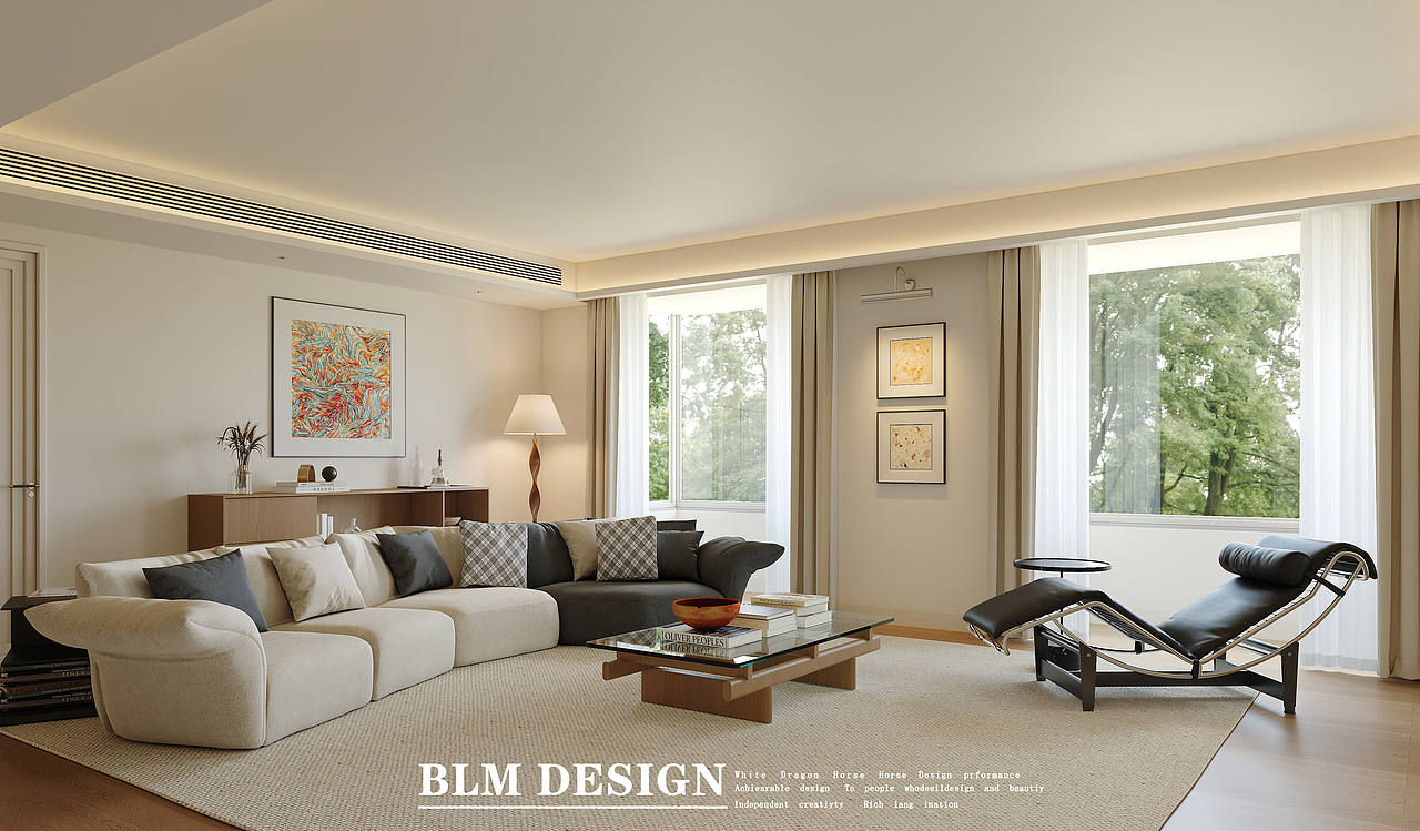 现代原木风格案例分享（图ZMzkyNzk5MDY4） - 家装设计 - 站酷设计师效果图找叶叶原创素材 - 站酷ZCOOL