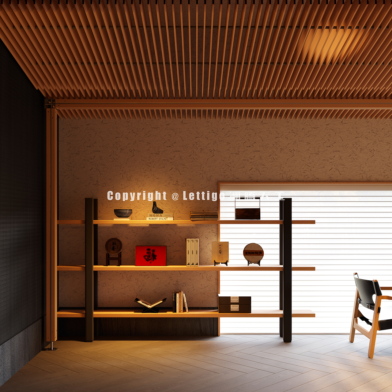 禅意私人会所｜茶室｜包间————原木、暖调氛围拉满（图ZMzkyODA2NTAw） - 商业空间设计 - 站酷设计师澜腾设计原创素材 - 站酷ZCOOL