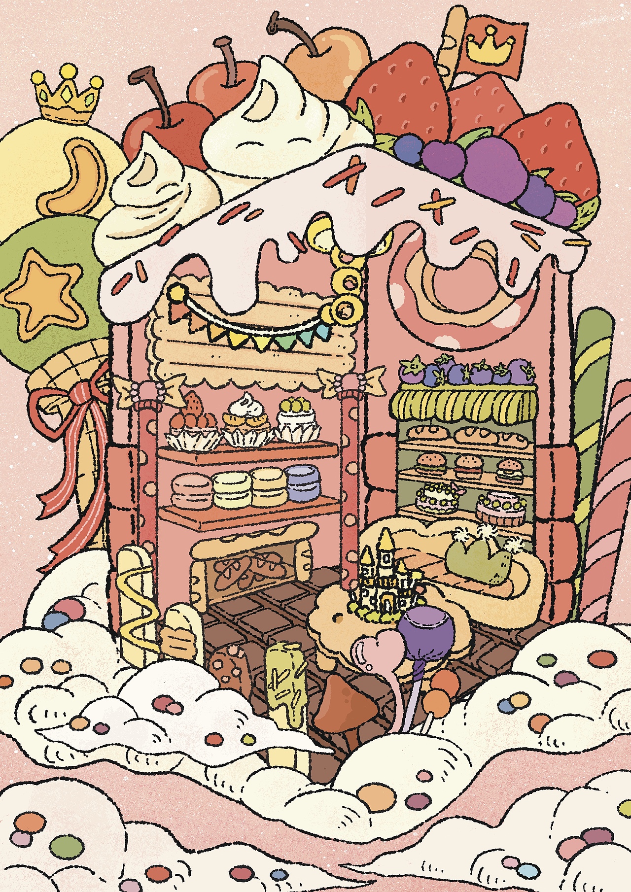 童话小屋系列图