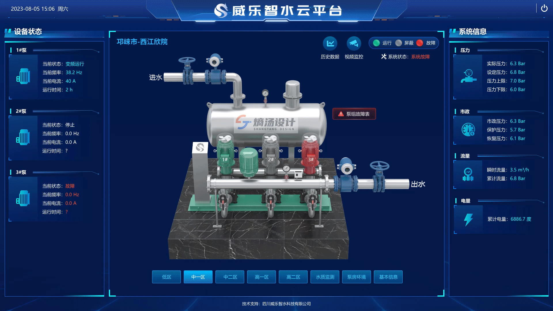 威乐智水云平台设计