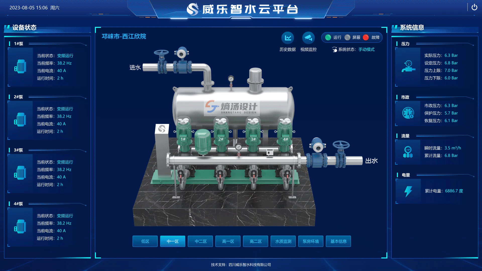 威乐智水云平台设计
