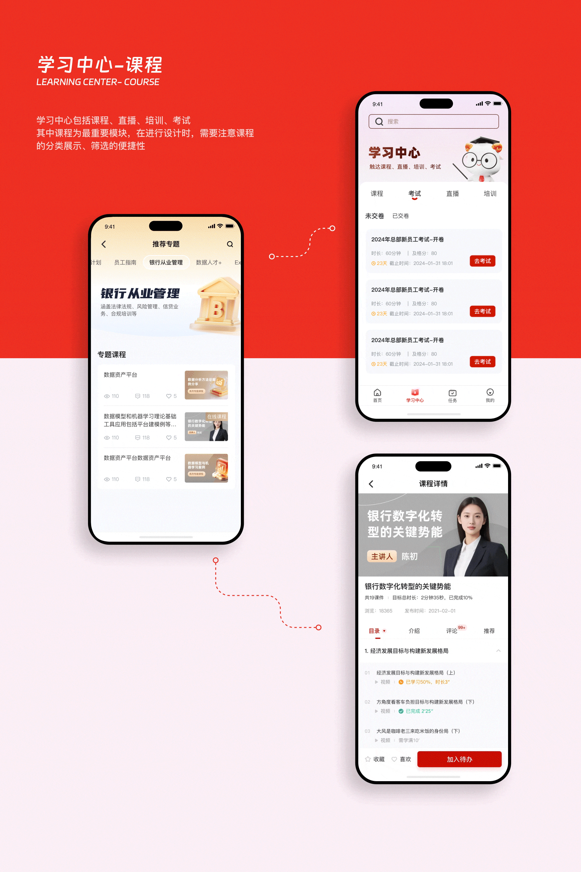 课程培训类平台设计(Web&APP)