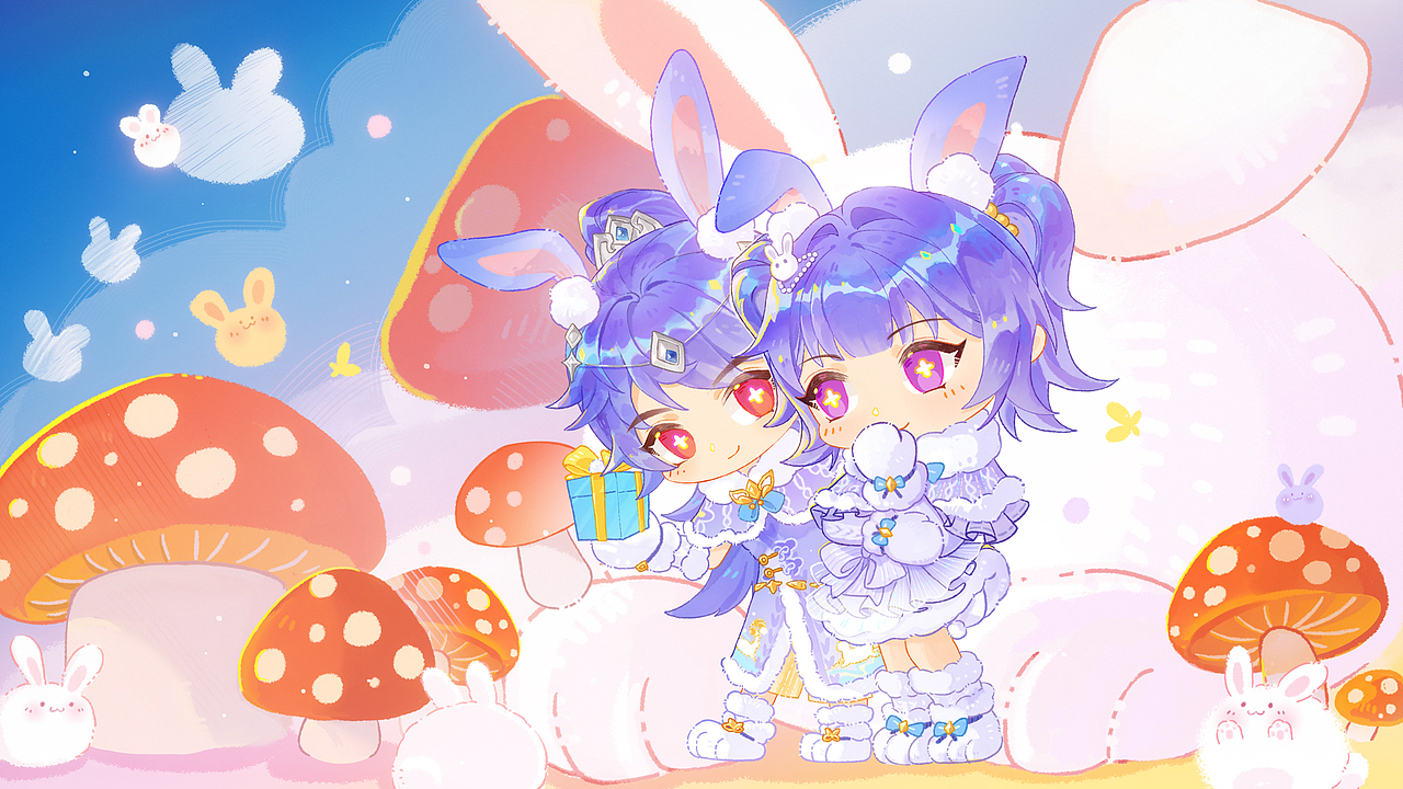 Q版合集（图ZMzkyODM0Nzg0） - 游戏原画 - 站酷设计师华哗画花桦儿原创素材 - 站酷ZCOOL