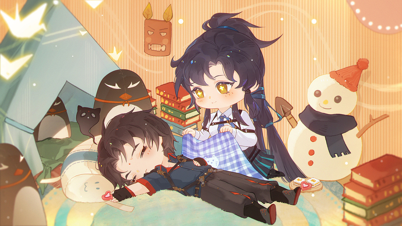 Q版合集（图ZMzkyODM0ODQ4） - 游戏原画 - 站酷设计师华哗画花桦儿原创素材 - 站酷ZCOOL