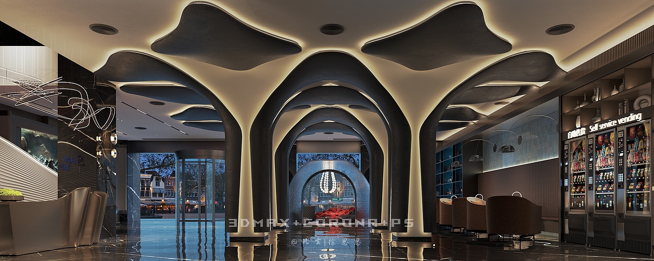 轻奢不将就,旅居亦讲究——酒店效果图