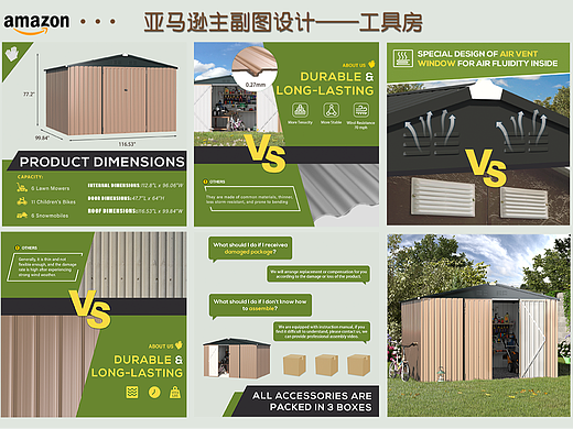 亚马逊主副图设计——工具房
