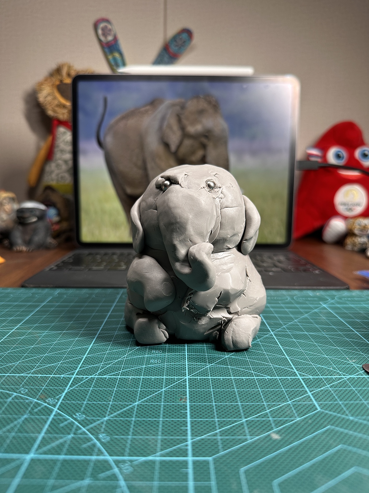 《狂野国度瞪眼马拉松》亚洲象（图ZMzkyODcyODU2） - 手办/模玩 - 站酷设计师wolfkid原创素材 - 站酷ZCOOL