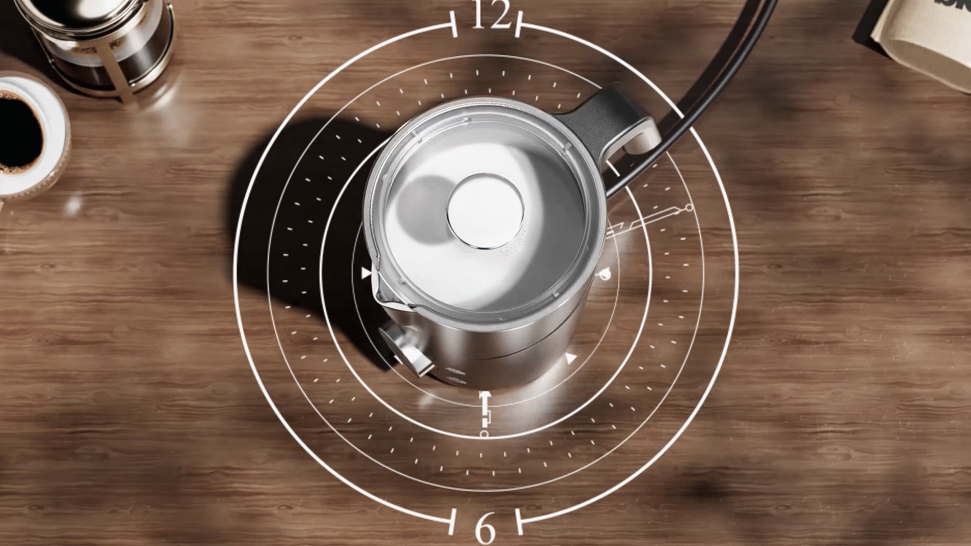 产品三维动画｜工作节选｜奶泡机类目（图ZMzkyODczNjY0） - 产品 - 站酷设计师Xerix原创素材 - 站酷ZCOOL